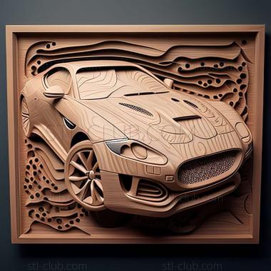 3D мадэль Jaguar XKR (STL)
